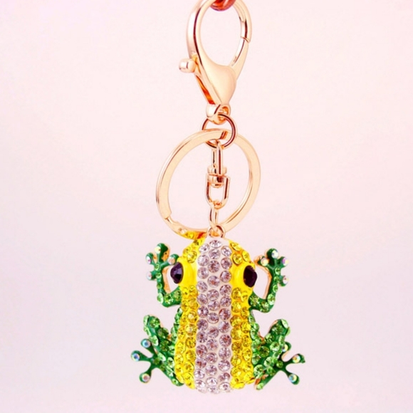 ‼️CLEARANCE PRICE FIRM‼️🎉Restocked🎉🐸Frog Keychain🐸 - Picture 4 of 6